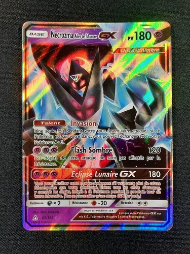 Carte pokémon necrozma gx - pokémon, :