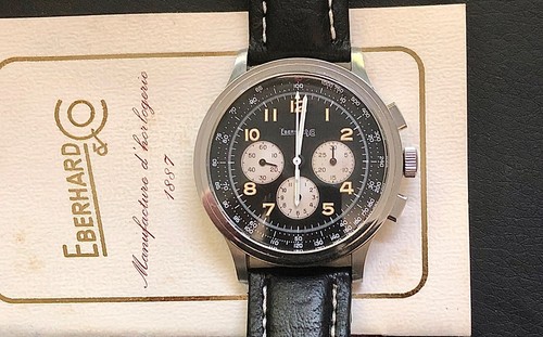 Orologio eberhard aviograf - orologio, ss