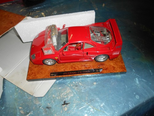 F40 1987 modellino burago - -,