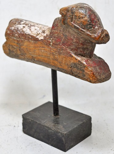 Antico legno santo mucca nandi - santo,
