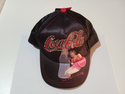 Cappello nero con stampa - , coca