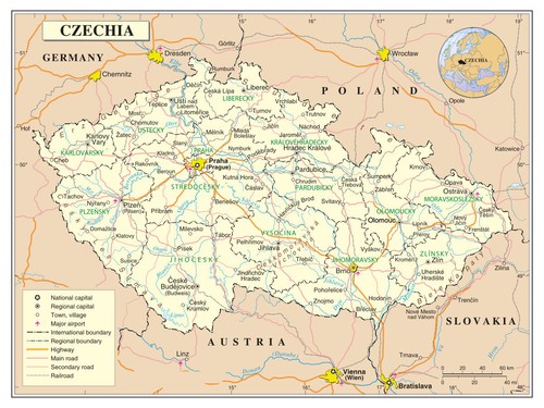 Repubblica ceca provincia - repubblica,