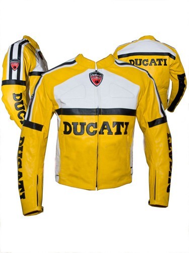 Ducati giubbotto moto pelle - giubbotto,