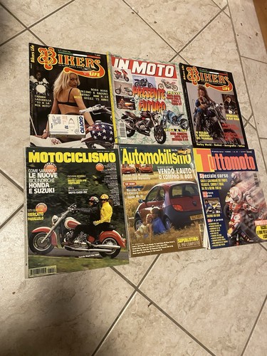 Riviste moto auto anni 90 - riviste,