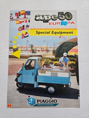 Piaggio ape europa brochure - piaggio, 50