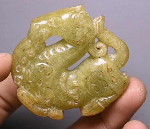 Scultura antica giada cinese