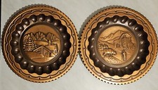 Coppia Piatti decorativi in
