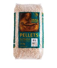 PELLET AUSTRIACO 15 Kg Drau Holz abete bianco certificato alta qualità