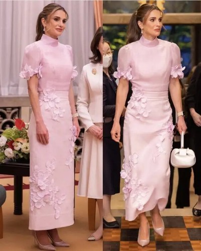 Abito rosa mamma della sposa