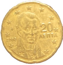 Moneta centesimi grecia - moneta, 20