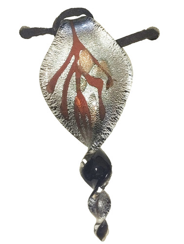 Collana cordino cuoio - collana,