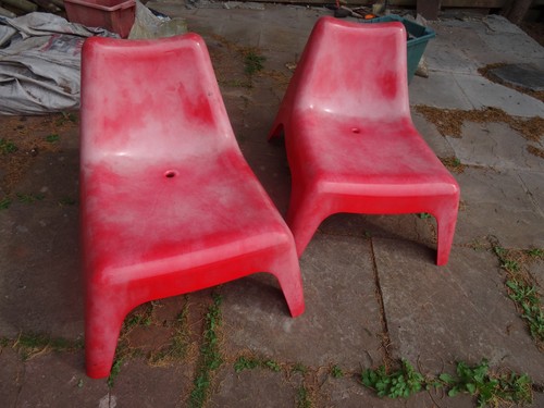 Coppia sedie vintage ikea - di,
