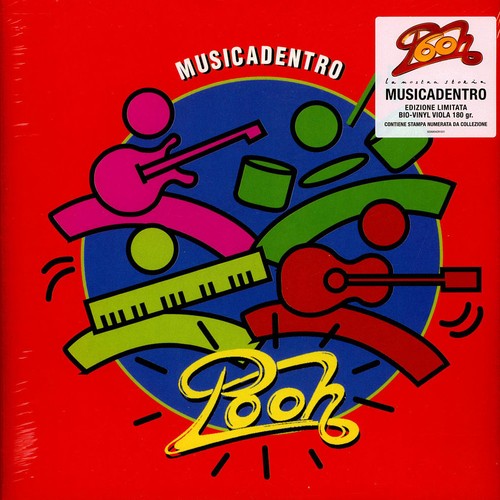 Pooh musica dentro vinyl lp - pooh,