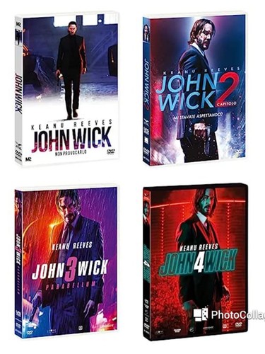 Dvd john wick la - 1-2-3-4, -la