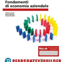 FONDAMENTI DI ECONOMIA AZIENDALE V, CODA M. MINOJA PEARSON 9788891928597
