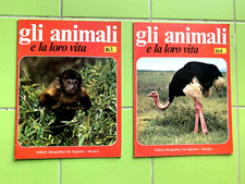 2 Fascicoli - Gli animali e la loro vita - De Agostini -