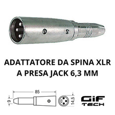 CONNETTORE ADATTATORE DA XLR