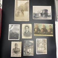 lotto 8 foto originali guerra