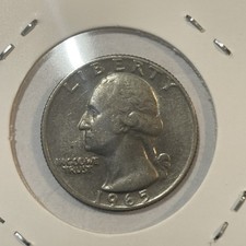WASHINGTON QUARTER DOLLAR 1965 - USA / 1/4 DOLLAR - 4.10