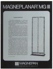 MAGNEPAN MAGNEPLANAR MGII
