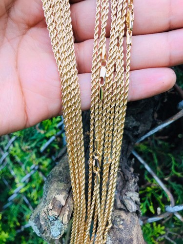 Catena corda riempita oro 18k - riempita,