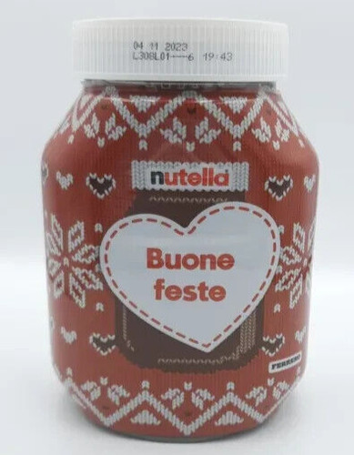 Nutella buone feste vasetto - nutella,