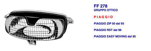 Gruppo ottico faro fanale - faro,