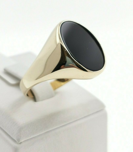 Anello sigillo uomo onice - uomo, 14