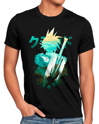 Shirt uomo midgar hero - t-shirt,