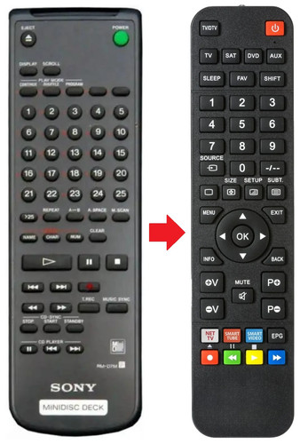 Telecomando adatto per - , sony