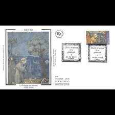 FDC soie - Chefs d'oeuvre de