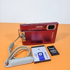 FOTOCAMERA SONY CYBER SHOT DSC-T200 MAGENTA 8.1MP 5x Optical Zoom OTTIMA