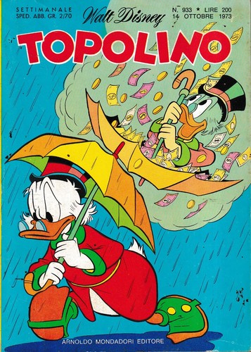 Topolino 933 bollini di - +,