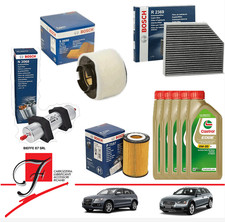 KIT TAGLIANDO AUDI A4 ALLROAD (8KH) - AUDI Q5 4X4 (8RB) 2.0 TDI QUATTRO CASTROL