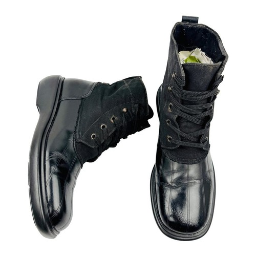 Gucci stivali neri tela - gucci, gg