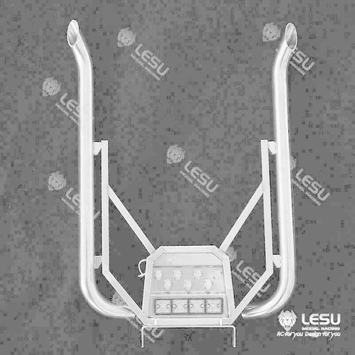 Lesu metal exhaust pipe - pipe, for