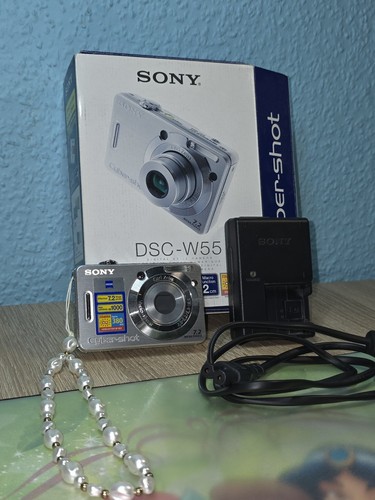 Sony cyber shot dsc w55 - sony, cyber-shot
