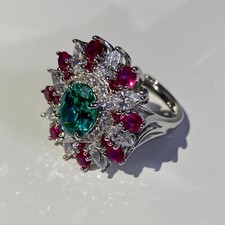 Anello lusso argento - in,