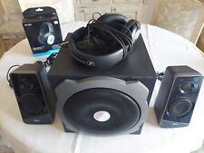 Trust 2.1 Subwoofer Speaker Set+ cuffie Sennheiser hc206