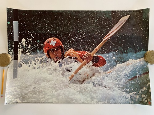 Poster kayak olimpiadi monaco - poster,