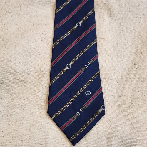 Cravatta vintage gucci seta - cravatta,
