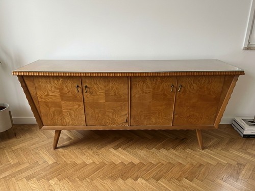Credenza vintage mid century - credenza, mid-century