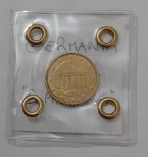 Moneta 10 Cent. Euro ERROR COIN DOPPIO BORDO  - 2002 GERMANIA 