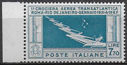 1930 italia balbo - italia, cruise