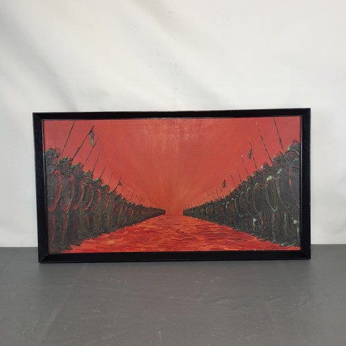 Grande dipinto olio - grande, ad