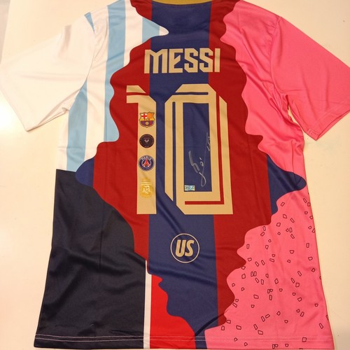 Maglia firmata lionel messi - firmata,