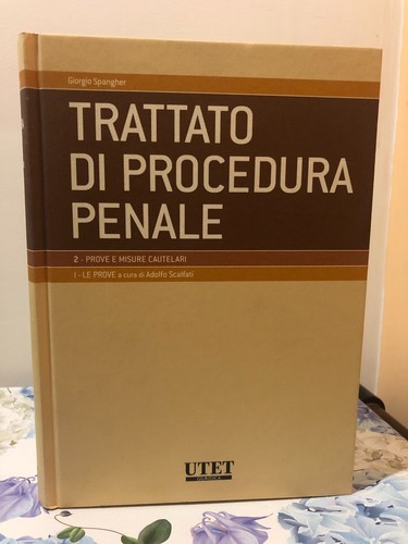 Trattato procedura penale - penale,