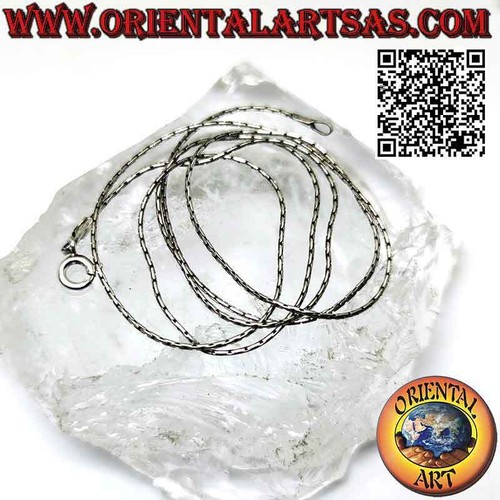 Collana catenina argento - collana, in