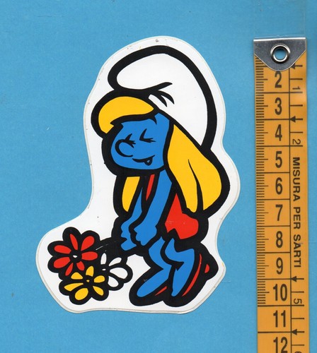 Adesivo sticker puffo - adesivo/sticker-, (23)-