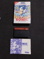 SONIC THE HEDGEHOG SEGA MASTER